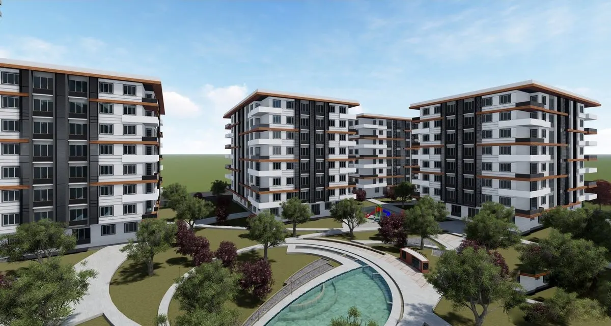 Armağan Park Residence site görünümü, temsili görsel