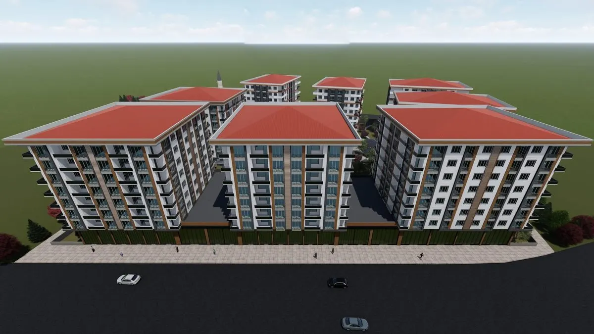 Armağan Park Residence kuşbakışı, temsili görsel